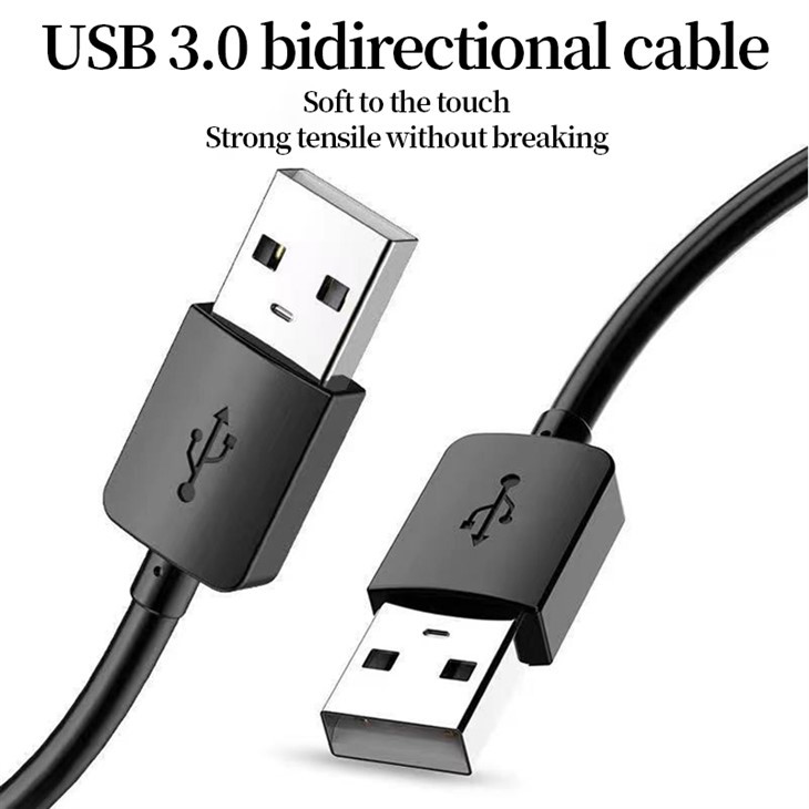 USB 3.0 A'dan A'ya Erkek Kablo 3Ft